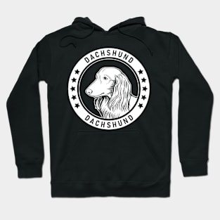 Longhaired Dachshund Fan Gift Hoodie